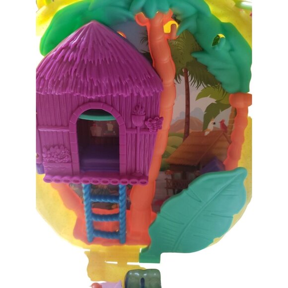 Polly Pocket Mattel Tropicool Pineapple Wearable Purse Toy 2019 NO FIGURES - Picture 8 of 15